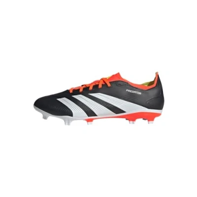 Abbildung von adidas Unisex Predator League Firm Ground Football Boots Fußballschuhe, Core Black/Cloud White/Solar Red, 42 EU