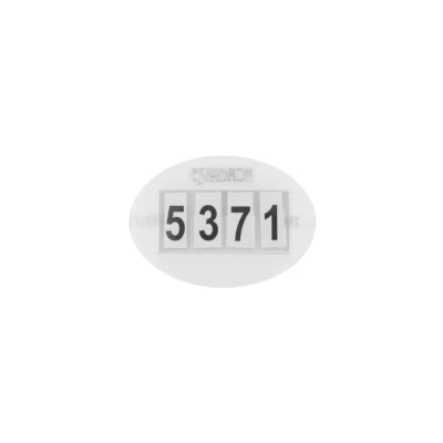 Abbildung von Eskadron Startnummer Quick Pin 4 Weiß Paar