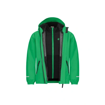 Abbildung von Jack Wolfskin Funktionsjacke »HYBRID 3IN1 JACKET K«, 3in1, wasserdicht, Übergangsjacke