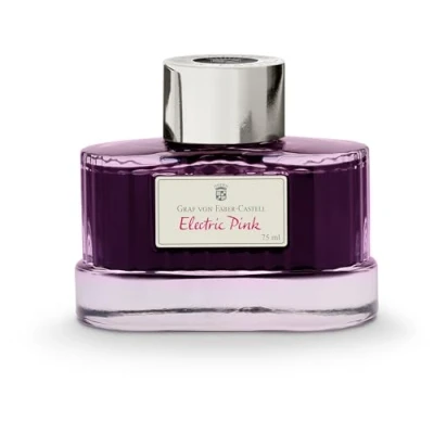 Abbildung von Graf von Faber Castell Tintenflasche Electric Pink 75 ML