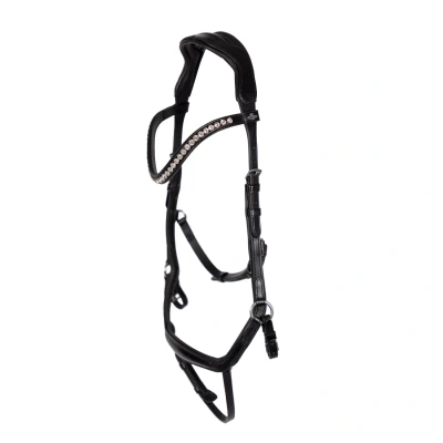 Abbildung von HV Polo Zaum Legacy Anatomisch Deluxe Schwarz Warmblut
