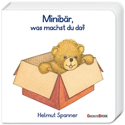 Abbildung von Minibär, was machst du da?: Mit dem kleinen Bär die Welt entdecken und benennen: Szenen aus Kinderalltag. Ein gereimtes Kinderbuch ab 1 Jahr