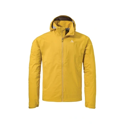 Abbildung von Schöffel Regen Tarvis Regenjacke / wasserabweisende Jacke, Herren, Größe: 52, Gelb