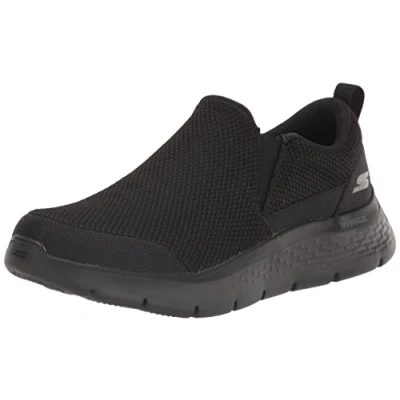 Abbildung von Skechers Performance GO WALK FLEX SLIP ON Walkingschuh, Herren, Größe: 44, Black Schuhe