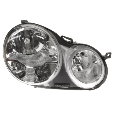 Abbildung von VAN WEZEL 5827964 Scheinwerfer rechts H7, H1 glasklar für Rechtsverkehr mit Stellmotor LWR PX26d VOLKSWAGEN: Polo IV Hatchback