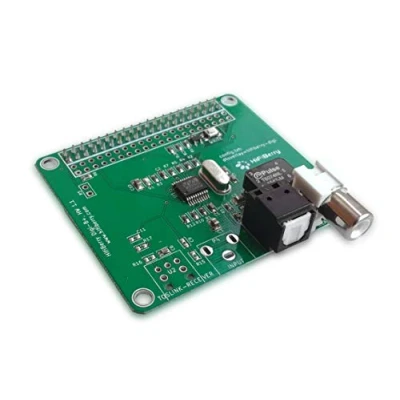Abbildung von HiFiBerry Digi+ Standard Version Digitale Soundkarte für Raspberry Pi 2 Modell B/B+ / A+ mit Toslink und Coax Anschluss
