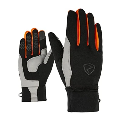 Abbildung von Ziener Herren GAZAL Touch Ski Tour/Outdoor/Bergsport Handschuhe Winddicht atmungsaktiv Polartec, black, 11