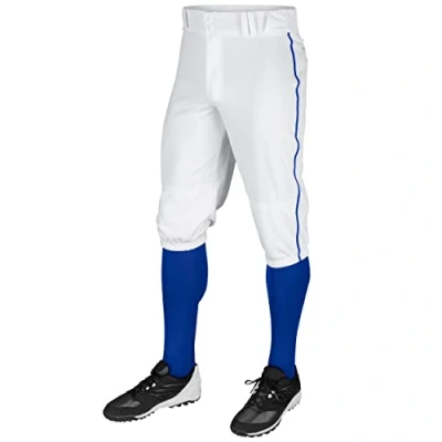 Abbildung von Champro Herren bp101awrps Dreifach Kronen H schen aus Polyester mit Zopf, Weiß, Royal Pipe, S EU