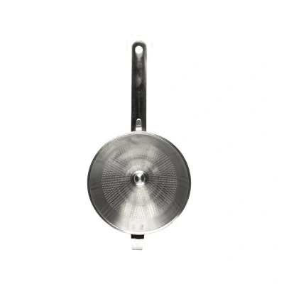 Abbildung von HENDI Spitzsieb ø 18 cm Edelstahl mit Randhalterung perforiert x 38 Gastro, Küchensieb Spitz zulaufend