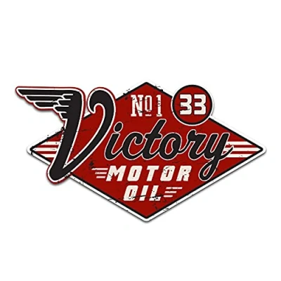 Abbildung von Retro Vintage Aufkleber Finest Folia Sticker Old School Ace Kult Rockabilly (R147 2 Victory)