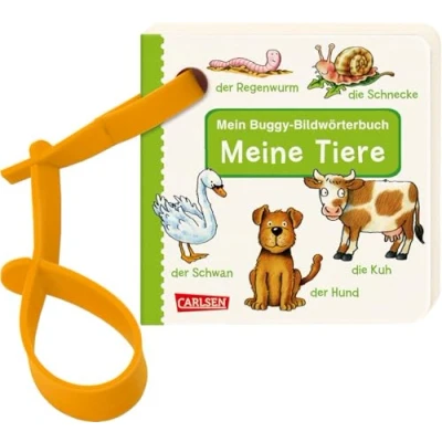 Abbildung von Buggy Bücher: Mein Bildwörterbuch: Meine Tiere: Stabiles Pappbilderbuch mit Buggyband ab 1 Jahr