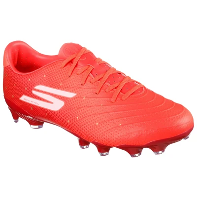 Abbildung von Skechers Performance Academy Fußballschuh Nocken, Herren, Größe: 45, Coral Schuhe