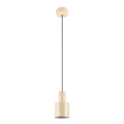 Abbildung von Trio Leuchten Pendelleuchte Agudo 319400144, Metall Beige, exkl. 1x E27