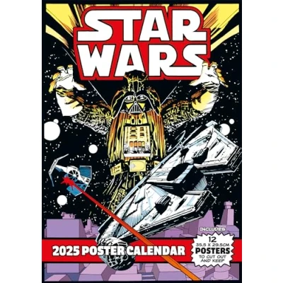 Abbildung von Star Wars Classics 2025 Wandkalender 30 x 42 cm