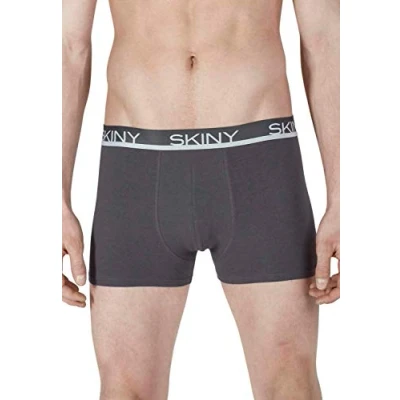 Abbildung von Skiny Herren Cotton Multipack 086840 Hipster, Greyblueblack Selection, S EU