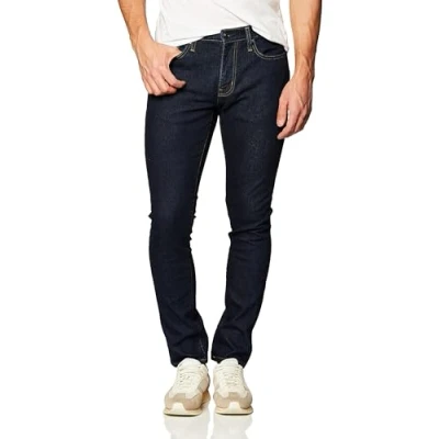 Abbildung von Amazon Essentials Herren Stretchjeans, Skinny Passform, Leicht Ausgespült, 33W / 34L