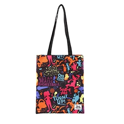 Abbildung von Space Jam 2 Tune Squad Shopping Bag Einkaufstasche, Mehrfarbig
