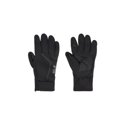 Abbildung von Jack Wolfskin Winter Fingerhandschuh, Größe: XS, Black