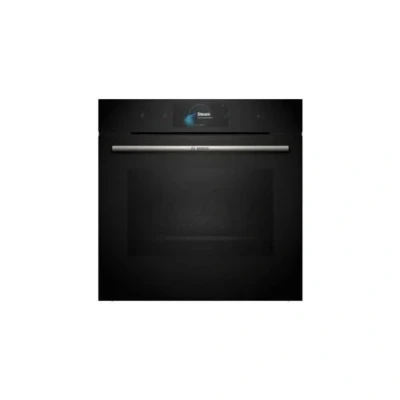 Abbildung von Bosch HSG7584B1 Serie 8 Smarter Einbau Dampfbackofen, 60 x cm, 1 L Wassertank, Digitaler Bedienring, TFT Touchdisplay Pro, Perfect Steam Dampfsensor, Dampf Funktion Plus, Heißluft sanft