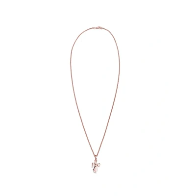 Abbildung von Elli Heart Halskette, Damen, Größe: 45, Rose gold coloured