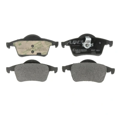 Abbildung von KRAFT 6016310 Bremsbelagsatz Hinterachse VOLVO: XC90 I, V70 2, S60 I