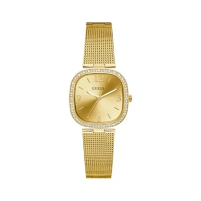 Abbildung von Guess Tapestry Uhr goldcoloured, Damen, Größe: One Size, Gold coloured