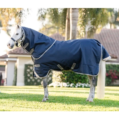 Abbildung von Amigo Turnout 1200D Plus Pony 50g Marineblau/Titangrau/Silber 80/122 Agradi.deVerkauft von Agradi