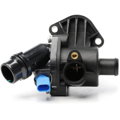 Abbildung von METZGER 4006127 Kühlwasserthermostat 105 mit Dichtung Kunststoff AUDI: A4 B7 Avant, Saloon, B6 SEAT: Exeo ST