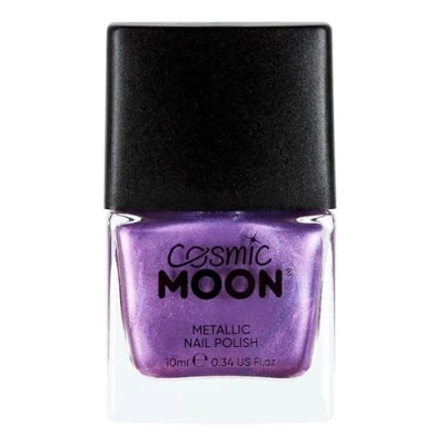 Abbildung von Cosmic Moon Metallic Nagellack 10ml Für faszinierende Nägel Violett
