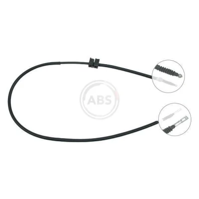 Abbildung von A.B.S. K13268 Handbremsseil 1676 Scheibenbremse für Links /Rechtslenker AUDI: A6 C4 Avant, Saloon, 100 Saloon