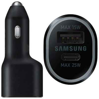 Abbildung von Samsung EP L4020 USB C Auto Ladegerät 25W Schwarz