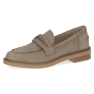 Abbildung von Caprice Slipper, Damen, Größe: 38, Beige nubuc Leder