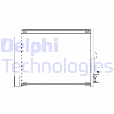 Abbildung von DELPHI CF20294 Klimakondensator mit Trockner 12 9 496