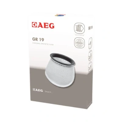 Abbildung von AEG GR19 3 Filtersäckchen (optimale Filtration, verbesserte Saugleistung, lange Nutzungsdauer, für Liliput/Junior AG1411, AG1412 und Progress PC1411, PC1412),Weiß
