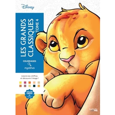 Abbildung von Coloriages mystères Disney Les Grands classiques Tome 4