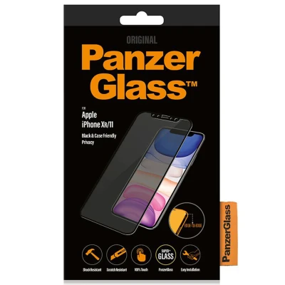 Abbildung von Apple iPhone 11 Panzerglas PanzerGlass Anti Bacterial Privacy Case Friendly Displayschutzfolie