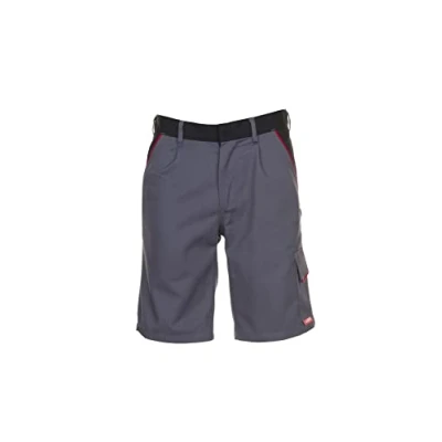 Abbildung von Planam Highline Herren Shorts Schiefer schwarz rot Modell 2372 Größe XL
