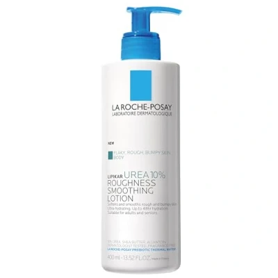 Abbildung von La Roche Posay Lipikar Lait Urea 10 %, Feuchtigkeitsspendende Körperlotion mit % Urea, Beruhigende Körpermilch für sehr trockene Haut, Dreifach wirksame Hautpflege, 400 ml