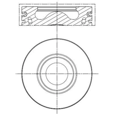 Abbildung von Kolben MAHLE 013 PI 00137 002