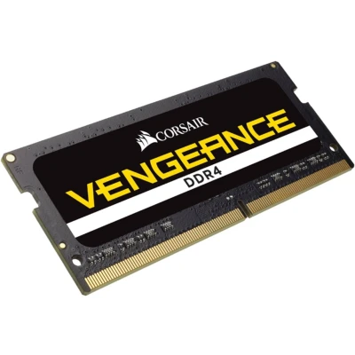Abbildung von Corsair Vengeance SODIMM 32GB (2x16GB) DDR4 2400MHz CL16 Speicher für Laptop/Notebooks (Unterstützung Intel Core™ i5 und i7 Prozessoren der 6. Generation) Schwarz