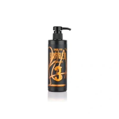 Abbildung von BARBER MARMARA No.3 After Shave Balsam Herren Cream Cologne Men 400ml Männer Aftershave Gel Rasur Nachbehandlung pflegt und kühlt gegen Brand Gesichtspflege Barbershop Duft