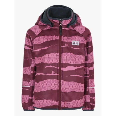 Abbildung von LEGO Wear Softshelljacke, Bordeaux, 104