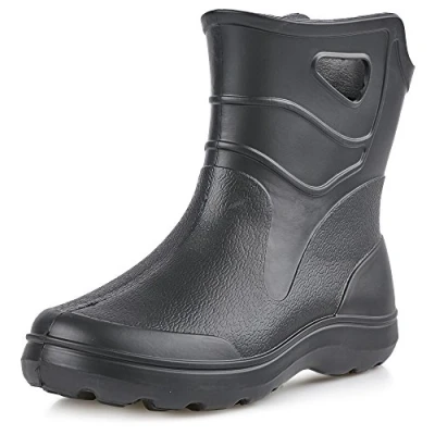 Abbildung von Ladeheid Herren leichte Eva Gummistiefel KL027M (Schwarz, 42 EU)