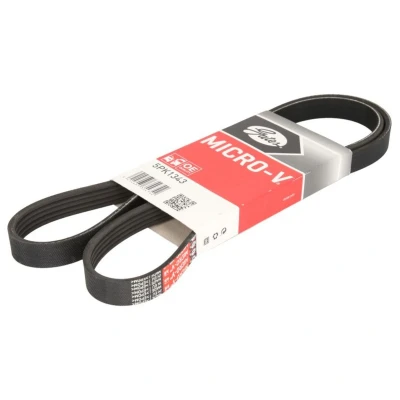 Abbildung von GATES Micro V 5PK1343 Keilrippenriemen 1343 5 Polyester, EPDM (Ethylen Propylen Dien Kautschuk) MITSUBISHI: Carisma Hatchback, Space Star