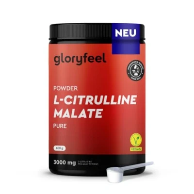 Abbildung von L Citrullin Malat 2:1 Pulver 600g Hochdosierte Pre Workout Aminosäure 4800mg Optimale Löslichkeit und höchste Reinheit Laborgeprüft, vegan ohne Zusätze