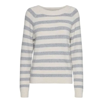 Abbildung von Vero Moda Rundhalspullover »VMDOFFY LS O NECK BLOUSE GA NOOS«