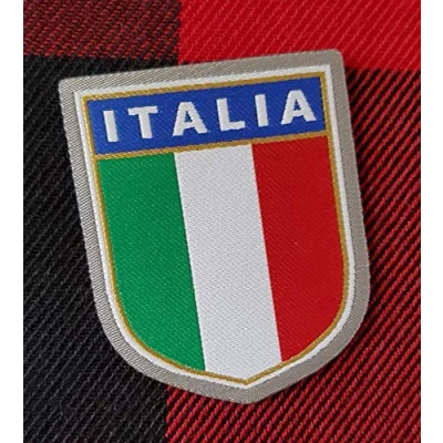 Abbildung von 4R Quattroerre.it 14501 Klebepatch für Stoff, Italien Flagge Schild
