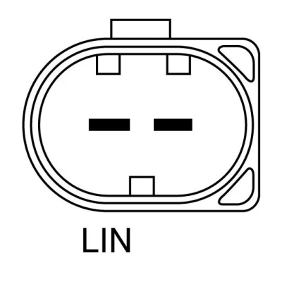 Abbildung von BOSCH 0 986 082 250 Lichtmaschine 14V 140A VOLKSWAGEN: Polo V Hatchback, GOLF 6, Caddy 3, AUDI: A3 Sportback, SKODA: Fabia 2, Roomster