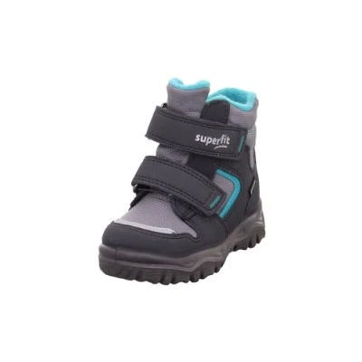 Abbildung von Superfit Baby Jungen HUSKY1 warm gefütterte Gore Tex Schneestiefel, GRAU/GRÜN 2010, 20