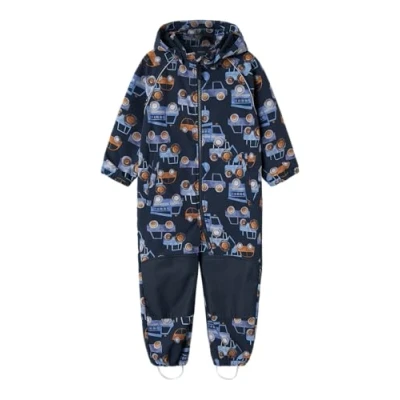 Abbildung von Name it NMMALFA08 SUIT Regenanzug für Kinder, Größe: 92, Dark sapphire